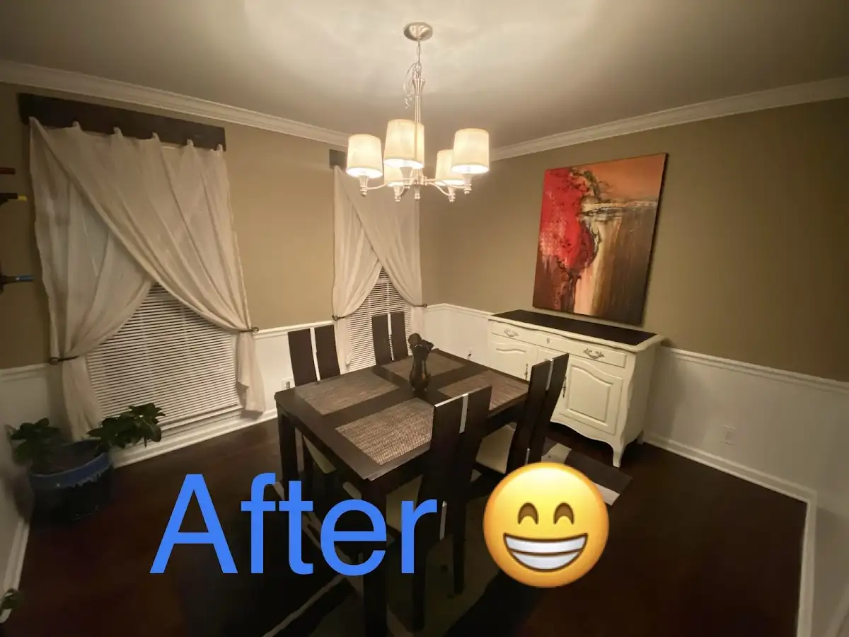 Professional dining room restoration after water damage in Lower Heidelberg